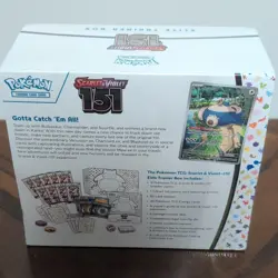 Pokemon TCG Scarlet & Violet 151 Elite Trainer Box Snorlax Promo English 2023 - Image 3