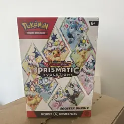 Pokemon TCG Scarlet & Violet Prismatic Evolutions 6 Booster Pack Bundle UK - Image 1