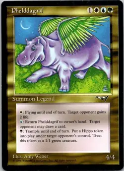 MTG Magic The Gathering Phelddagrif Alliances Played See Scan C - Image 1
