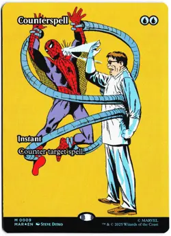 Counterspell (Borderless) Foil M Marvel Universe Eternal-Legal 9 NM - Image 1