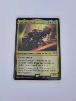 Marneus Calgar MTG Warhammer 40k Foil Commander - Magic The Gathering Card - Image 1
