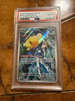 Pokemon SV 2025 Destined Rivals Dri En Misty's Psyduck #193/182 PSA 10 Gem Mint - Image 1