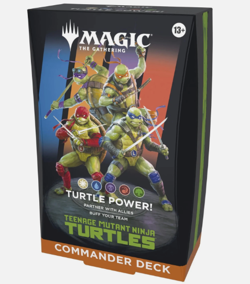 Magic The Gathering MTG ~ TEENAGE MUTANT NINJA ~ Turtle Power! Commander Deck - Image 1