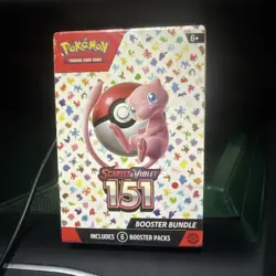 Pokemon TCG Scarlet & Violet 151 Booster Bundle Box 6 Packs M151 Mew - Image 1