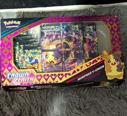 Pokemon TCG Crown Zenith Morpeko V-UNION Playmat Collection Box Promo English - Image 1