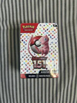 Pokemon TCG 151 Scarlet and Violet Booster Bundle Trading Cards Set - 6 Packs 820650853210 - Image 1