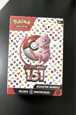 Pokemon TCG 151 Scarlet and Violet Booster Bundle Trading Cards Set - 6 Packs 820650853210 - Image 1