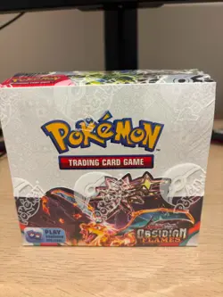 Pokemon TCG Scarlet&Violet Obsidian Flame Booster Box Acrylic - Image 2