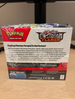 Pokemon TCG Scarlet&Violet Obsidian Flame Booster Box Acrylic - Image 3