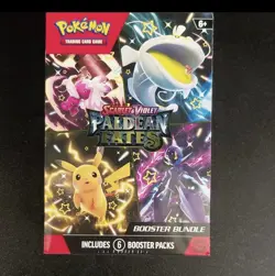 Pokemon TCG Scarlet & Violet Paldean Fates Booster Bundle English 6 Packs 2024 - Image 1