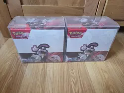 Pokemon TCG Scarlet & Violet—Destined Rivals Booster Box x2 - SEALED with Cases - Image 1