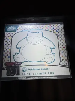 Pokemon TCG Scarlet & Violet 151 Pokemon Center Elite Trainer Box ETB - Image 1