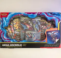 Pokemon TCG Mega Greninja ex Premium Collection Box Promo English - Image 1