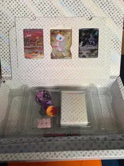 pokemon scarlet and violet 151 box with promo cards, play mat NO packs - Image 1
