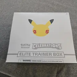 Pokemon TCG: 25th Anniversary Celebrations Elite Trainer Box (2021) 820650809439 - Image 1
