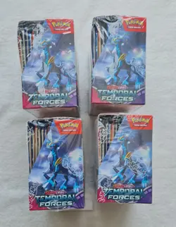 4 x Pokemon TCG Scarlett & Violet Temporal Forces Booster Box - 36 Packs - Image 5