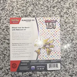 Pokemon TCG Scarlet & Violet 151 Alakazam ex Collection - Image 2