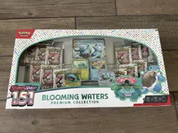 Pokemon TCG Scarlet & Violet 151 Blooming Waters Premium Collection Box Sealed - Image 1