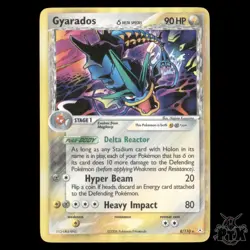 Gyarados Holo #8/110 EX Holon Phantoms MP/Moderatly Played Pokemon 2006 - Image 1