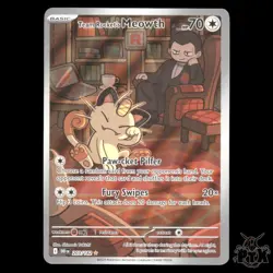 Team Rocket's Meowth #203/182 Destined Rivals NM/Near Mint Pokemon 2025 - Image 1