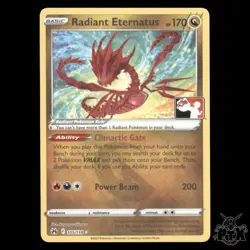 Radiant Eternatus #105/159 Prize Pack Series Three NM/Near Mint Pokemon 2023 - Image 1