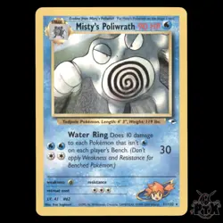 Misty's Poliwrath #31/132 Gym Heroes NM/Near Mint Pokemon 2000 - Image 1