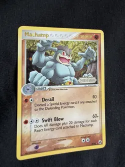 Pokemon Card Machamp 9/92 EX Legend Maker Holo Rare 2006 Vintage, LP Condition - Image 1