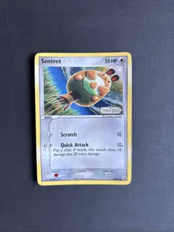 Pokemon TCG Sentret EX Legend Maker 62/92 Reverse Holo Common 2006 Nintendo - LP - Image 1