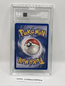 Pokemon Card TAG 6.5 Blastoise ex 104/112 Fire Red Leaf Green Holo Rare 2004 - Image 2