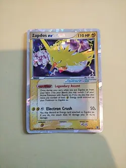 Zapdos ex 116/112 EX FireRed LeafGreen 2004 Holo Secret Rare Pokemon Card TCG LP - Image 1