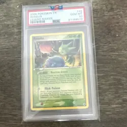 Pokemon TCG Roselia Legend Maker 42/92 Regular Rare PSA 10 2006 English - Image 1