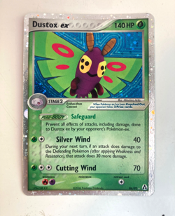 Dustox ex 86/92 EX Legend Maker Holo Rare LP/MP Pokemon - Image 1