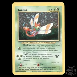 Yanma Holo #17/75 Neo Discovery Pokemon 2001 NM/Near Mint - Image 1