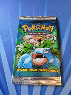 EMPTY Base Set Booster Pack Venusaur Art Pokemon WOTC - Image 1