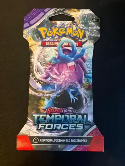 Pokemon TCG: Scarlet and Violet Temporal Forces Booster Pack - 1 Sealed Pack - Image 1