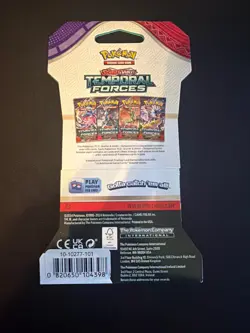 Pokemon TCG: Scarlet and Violet Temporal Forces Booster Pack - 1 Sealed Pack - Image 2