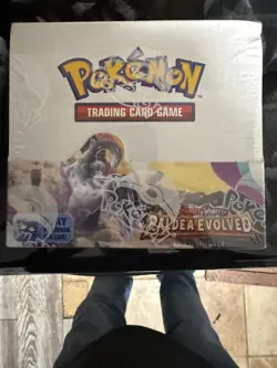Pokemon TCG S&V Paldea Evolved Booster Box 36 Packs See feedback. - Image 1