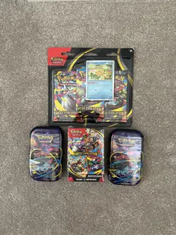 Pokemon Mega Evolutions Booster Bundle + 2 Mini Tins + 3 Pack Blister - Image 2