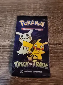 Pokemon TCG Trick or Trade BOOster Pack Halloween 2023 Sealed New Unopened - Image 1