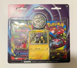 Pokemon TCG: Mega Evolution & Phantasmal Flames - Raikou 2 Pack Blister - Sealed - Image 1
