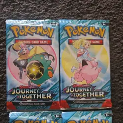 Brand new Pokemon TCG Journey Together Booster Pack x 4 - Art set of 4 packs - Image 3