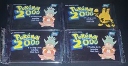 2000 Topps Pokemon The Movie Sealed Booster Pack Lot Of 4 Sealed - Image 1