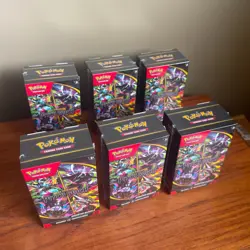 Pokemon Mega Evolution Pitch Black Booster Bundle 6 Pack - New & Sealed - Image 1