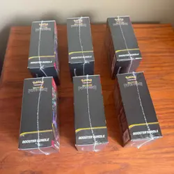 Pokemon Mega Evolution Pitch Black Booster Bundle 6 Pack - New & Sealed - Image 3