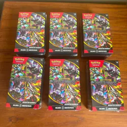 Pokemon Mega Evolution Pitch Black Booster Bundle 6 Pack - New & Sealed - Image 4