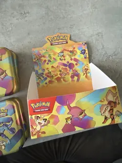 Pokemon TCG 151 Mini Tin Display *OPENED* 10 x Open Tins No Packs Some Coin Etc - Image 3