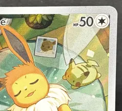 Eevee Full Art Black Star Promo SVP 173 Shining Fates Pokemon TCG - Image 3