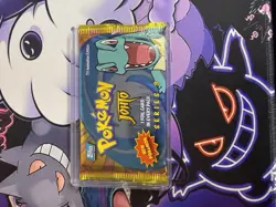 Pokemon Topps Series 3 Sealed Booster Pack totodile artwork - Image 1