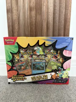 Pokemon TCG Mega Evolution Ascended Heroes First Partners Deluxe Pin Collection - Image 1