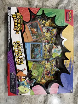 Pokemon TCG Mega Evolution Ascended Heroes First partners deluxe pin collection - Image 1